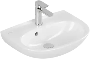 Umywalka wisząca mała Villeroy & Boch O.novo 50x38 cm, biały połysk