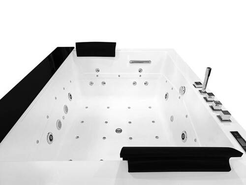 DUŻA WANNA SPA Z HYDROMASAŻEM JACUZZI AQUAPEUTIC AQ-185 2-osobowa 180x150x72cm