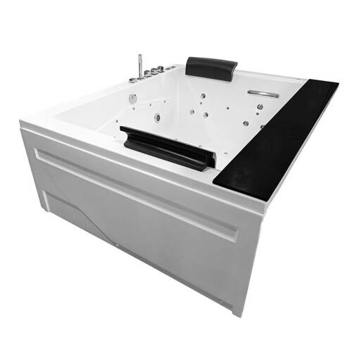 DUŻA WANNA SPA Z HYDROMASAŻEM JACUZZI AQUAPEUTIC AQ-185 2-osobowa 180x150x72cm