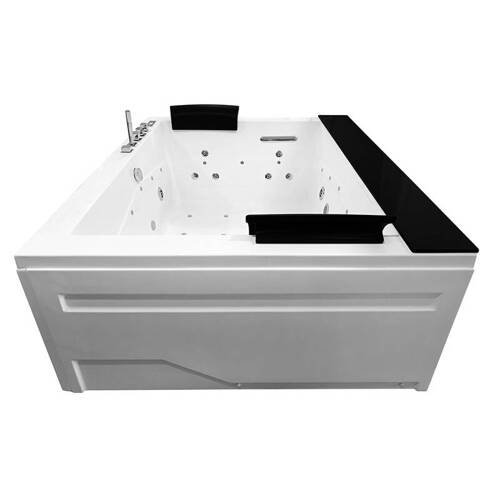 DUŻA WANNA SPA Z HYDROMASAŻEM JACUZZI AQUAPEUTIC AQ-185 2-osobowa 180x150x72cm