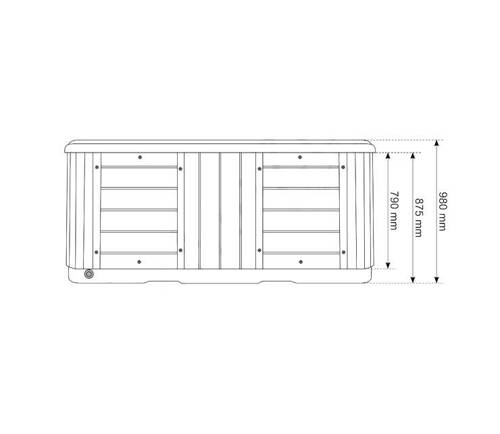 WANNA ZEWNĘTRZNA Z HYDROMASAŻEM AQUAPEUTIC 1346 STANDARD+ 5-osobowa 220x220x96cm