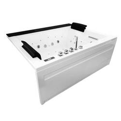 DUŻA WANNA SPA Z HYDROMASAŻEM JACUZZI AQUAPEUTIC AQ-185 2-osobowa 180x150x72cm